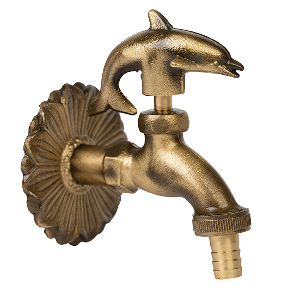 Hydro robinet decorativ dublu serviciu si finisaj Delfin