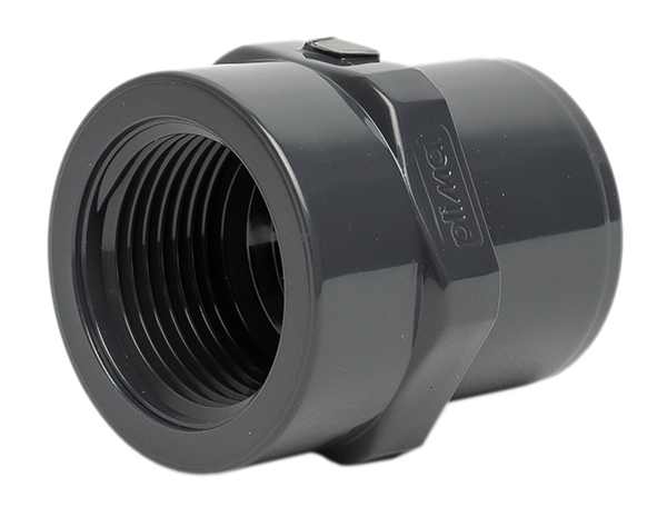Racord PVC cu filet FI/FE x FI