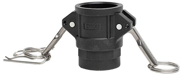 Racord PP pentru conector Camlock filet interior tip D