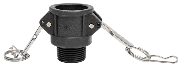 Racord PP pentru conector Camlock filet exterior tip B