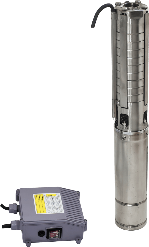 Pompa submersibila de foraj Gmax 4SPD cu turbina de inox