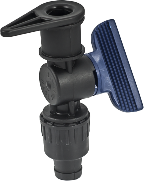 Conector cu robinet pentru furtun plat (Layflat)