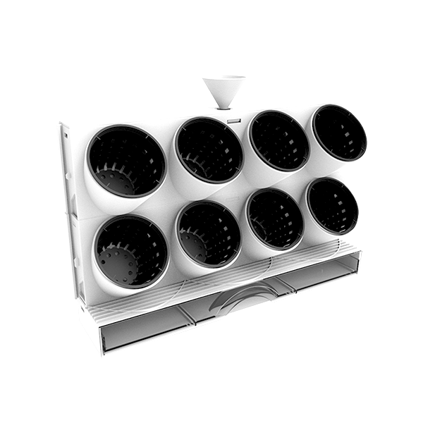 Watex gradina pentru blat, set complet de 8 ghivece